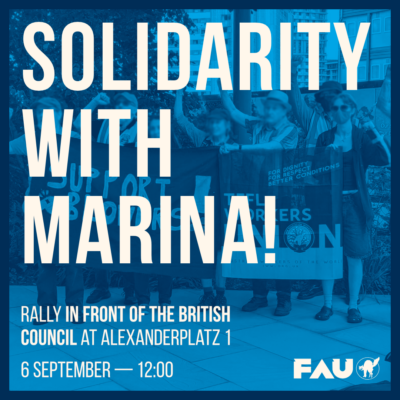 #JusticeForMarina – Call for Solidarity from the IWW TEFL Workers Union