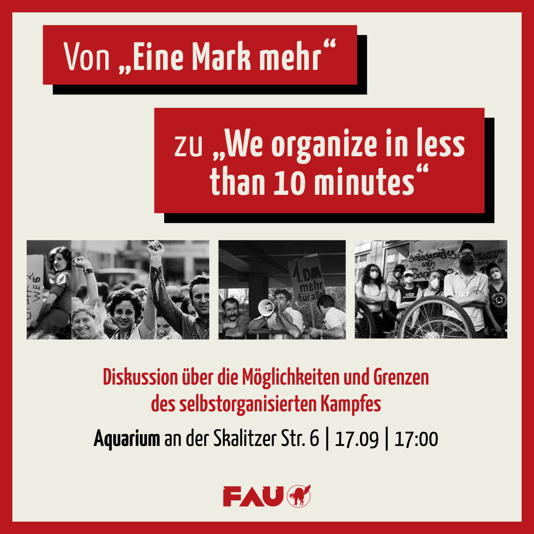 From “Eine Mark mehr” to “We organise in less than 10 minutes”