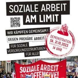 Soziale Arbeit am Limit – Wir kämpfen gemeinsam!