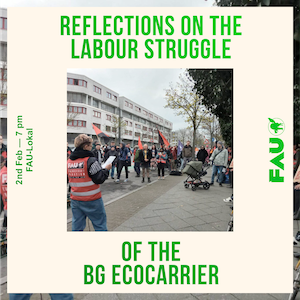 Reflections on the workplace struggle at Ecocarrier