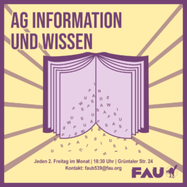 Wissen sammeln, weitergeben, gestalten – Mach mit in der AG Information & Wissen!