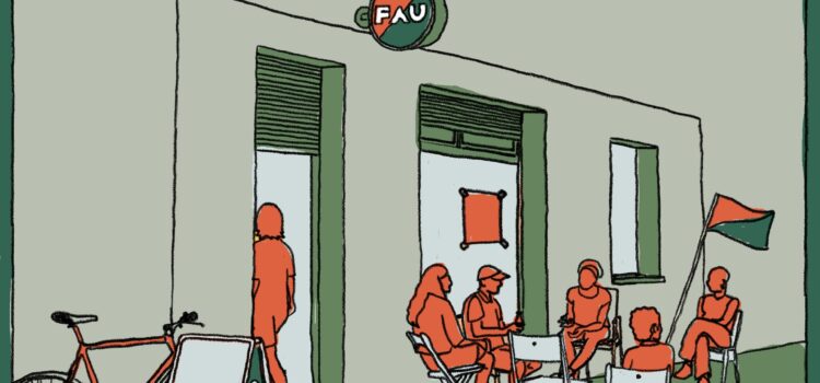 Offenes FAU-Lokal – jeden Freitag ab 18 Uhr: Ein sozialer Raum für alle! offenes lokal sharepic