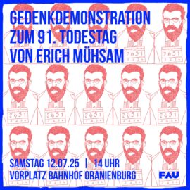 Erich Mühsam: Remembering Means Fighting – Against Fascism, For Solidarity