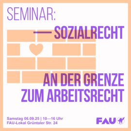 Seminar: Sozialrecht mit Bezug zum Arbeitsrecht