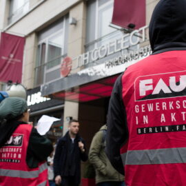 FAU Berlin shows solidarity with CNT Barcelona
