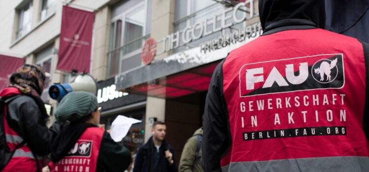 FAU Berlin shows solidarity with CNT Barcelona