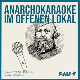 Anarcho Karaoke at the Open Lokal